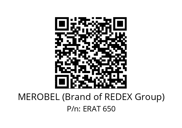   MEROBEL (Brand of REDEX Group) ERAT 650