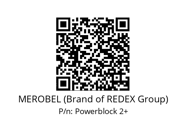   MEROBEL (Brand of REDEX Group) Powerblock 2+