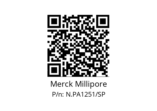   Merck Millipore N.PA1251/SP