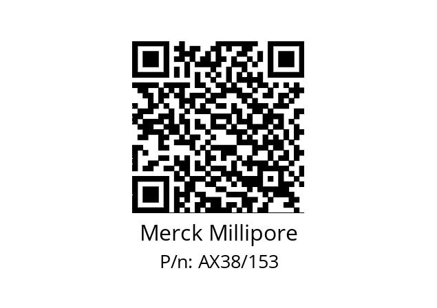   Merck Millipore AX38/153