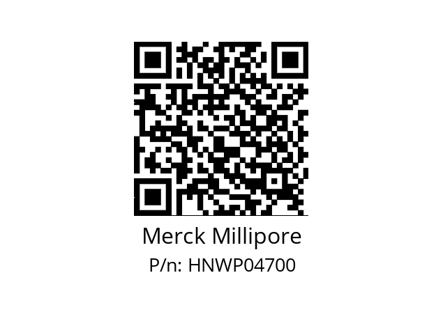   Merck Millipore HNWP04700