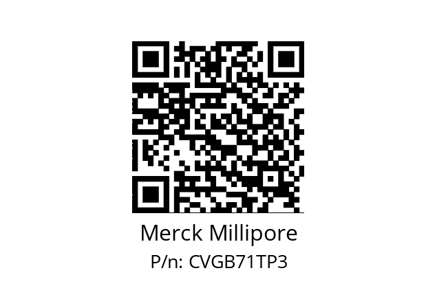   Merck Millipore CVGB71TP3