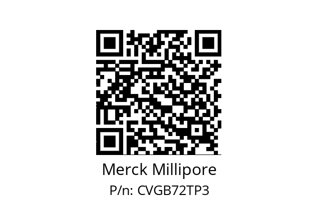   Merck Millipore CVGB72TP3