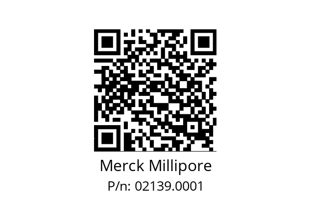   Merck Millipore 02139.0001