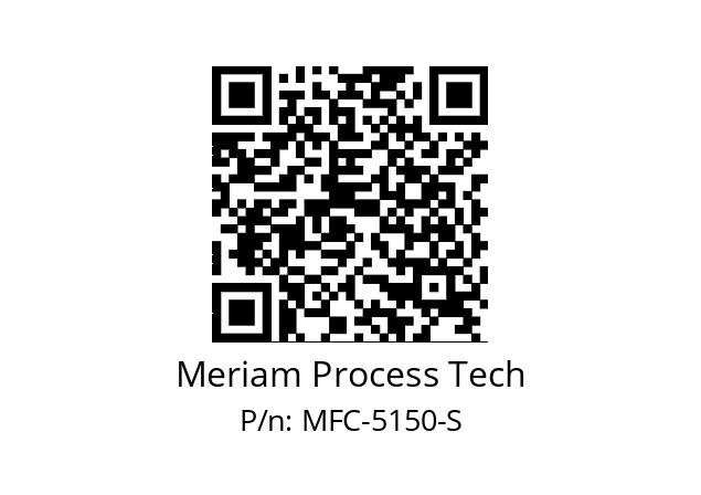   Meriam Process Tech MFC-5150-S