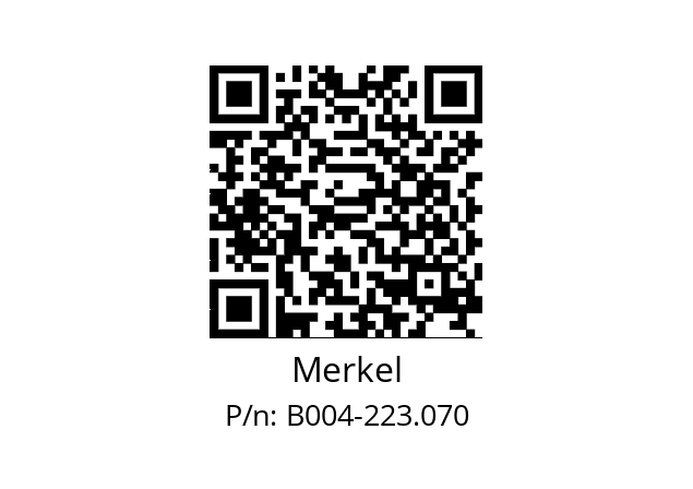   Merkel B004-223.070