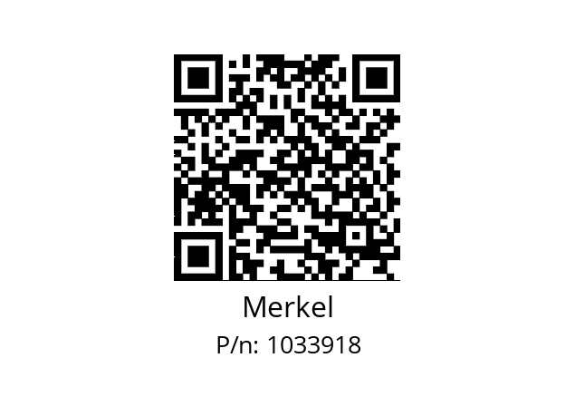   Merkel 1033918