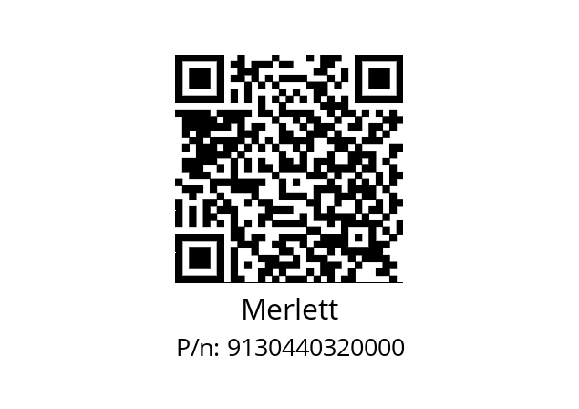   Merlett 9130440320000