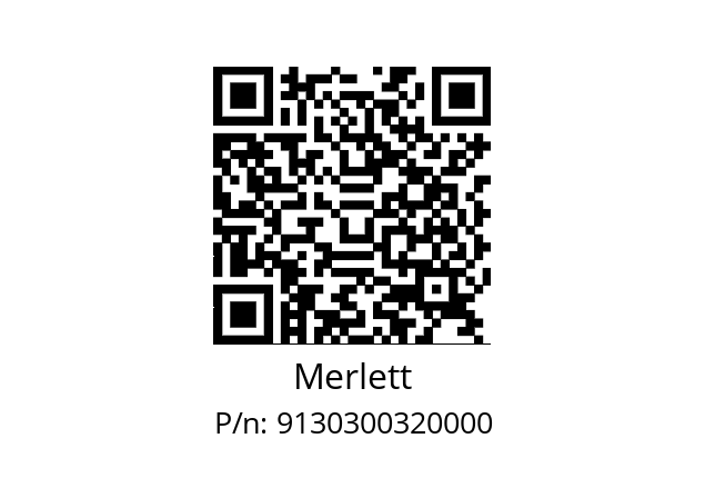   Merlett 9130300320000