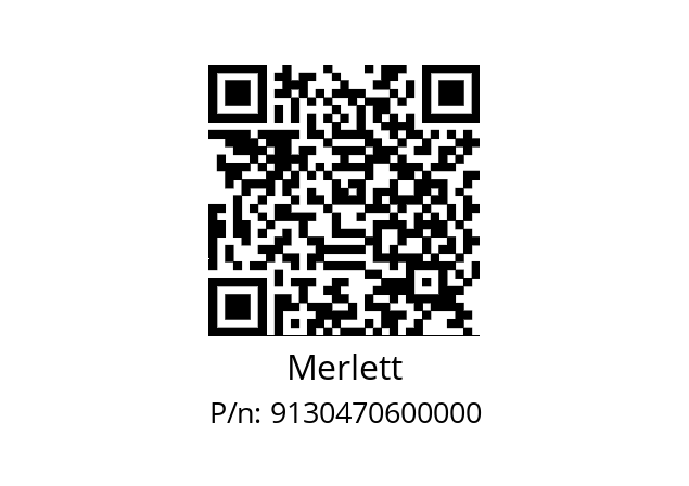   Merlett 9130470600000