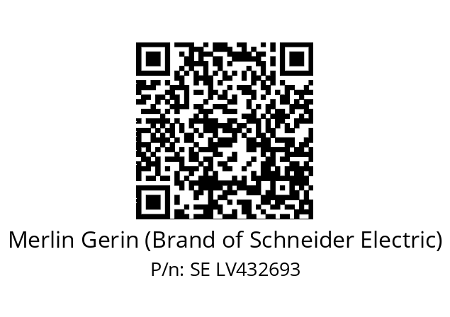   Merlin Gerin (Brand of Schneider Electric) SE LV432693