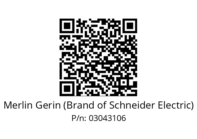  LC1D80P7 Merlin Gerin (Brand of Schneider Electric) 03043106