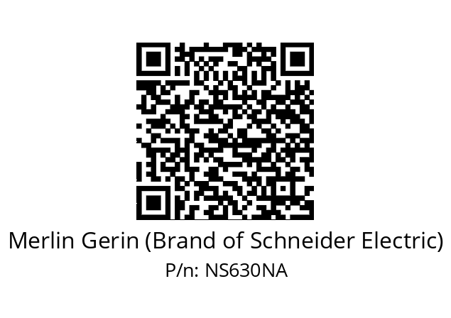   Merlin Gerin (Brand of Schneider Electric) NS630NA