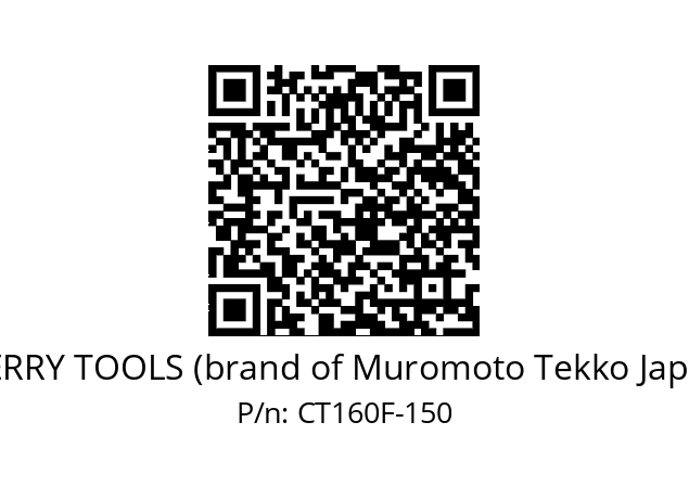   MERRY TOOLS (brand of Muromoto Tekko Japan) CT160F-150