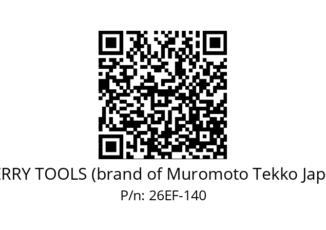   MERRY TOOLS (brand of Muromoto Tekko Japan) 26EF-140