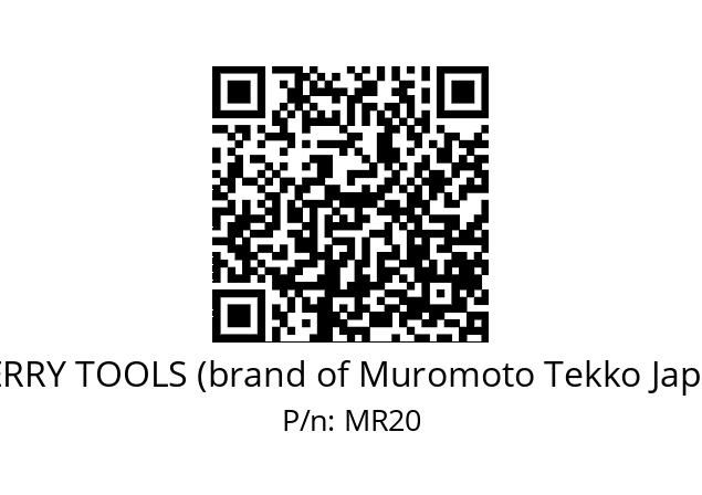   MERRY TOOLS (brand of Muromoto Tekko Japan) MR20