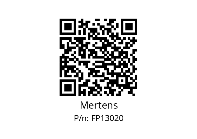   Mertens FP13020