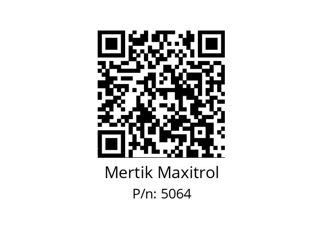   Mertik Maxitrol 5064