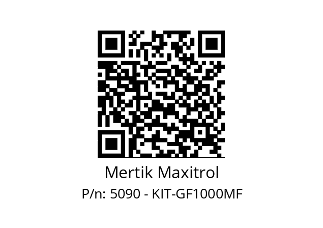   Mertik Maxitrol 5090 - KIT-GF1000MF