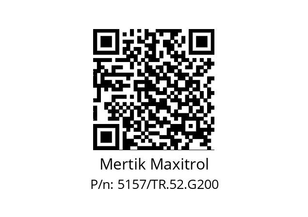   Mertik Maxitrol 5157/TR.52.G200