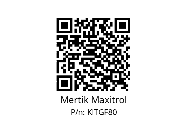   Mertik Maxitrol KITGF80