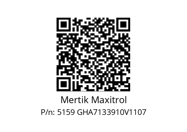   Mertik Maxitrol 5159 GHA7133910V1107