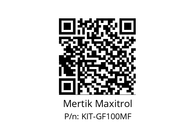   Mertik Maxitrol KIT-GF100MF