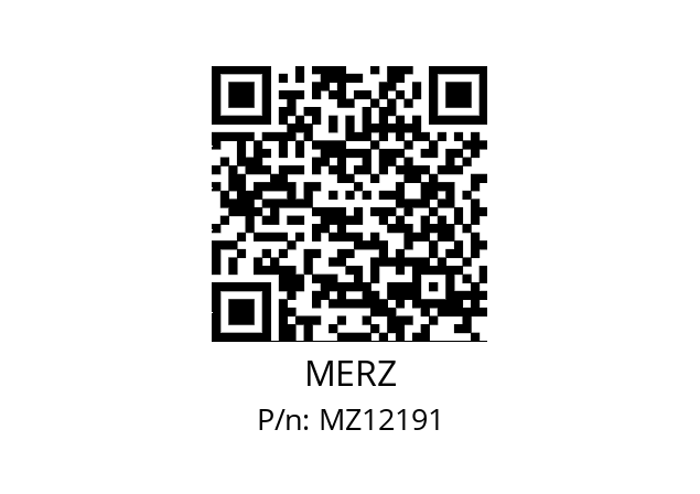   MERZ MZ12191