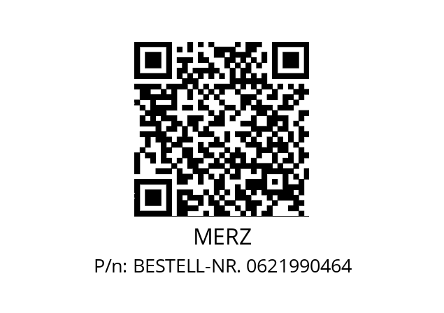   MERZ BESTELL-NR. 0621990464