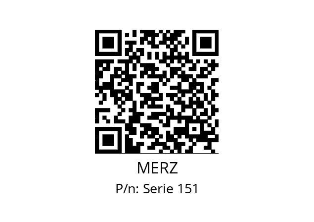   MERZ Serie 151