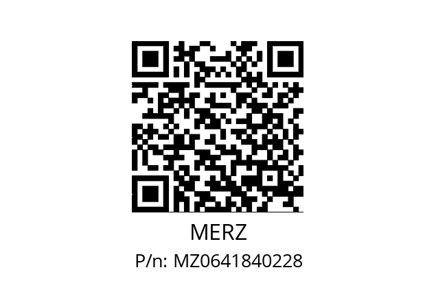   MERZ MZ0641840228