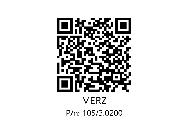   MERZ 105/3.0200