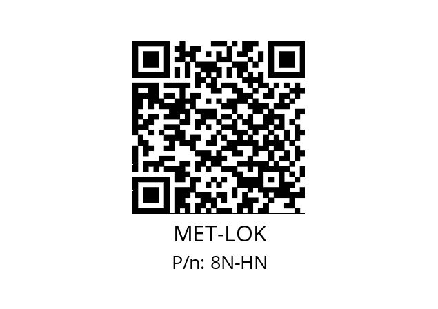   MET-LOK 8N-HN