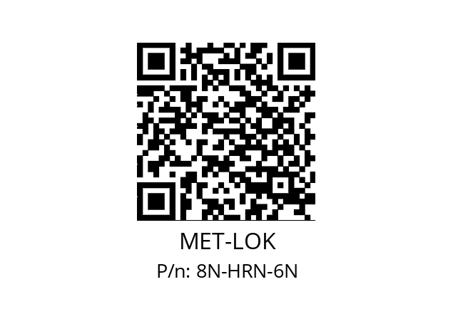   MET-LOK 8N-HRN-6N