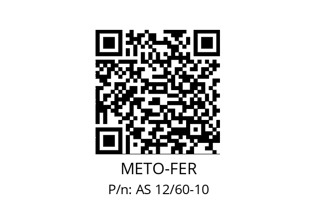   METO-FER AS 12/60-10