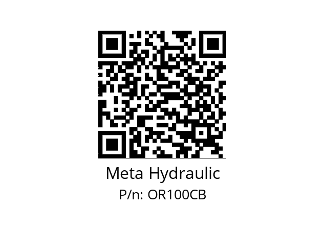   Meta Hydraulic OR100CB