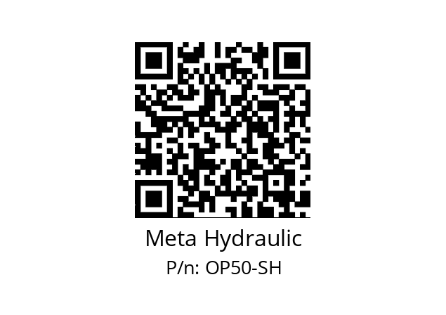   Meta Hydraulic OP50-SH