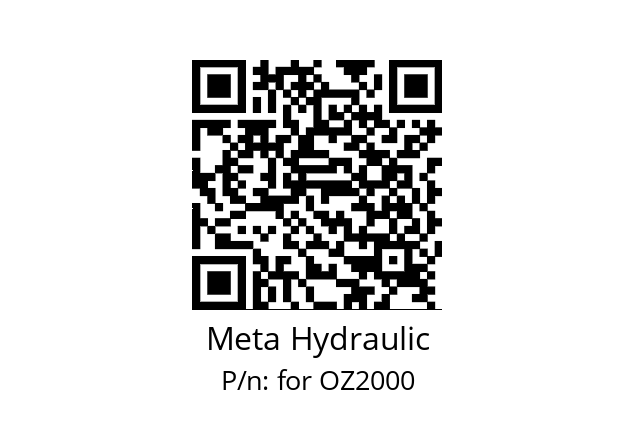   Meta Hydraulic for OZ2000