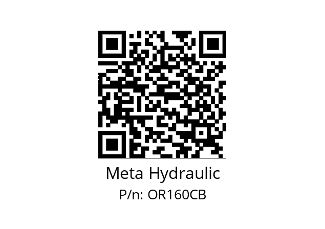   Meta Hydraulic OR160CB