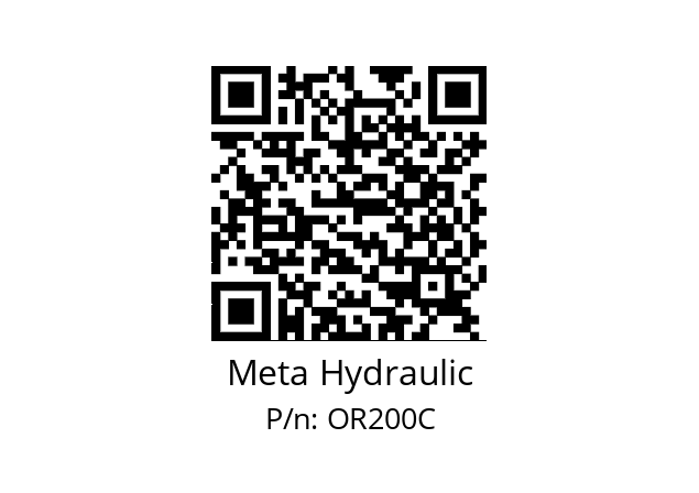   Meta Hydraulic OR200C