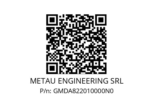   METAU ENGINEERING SRL GMDA822010000N0