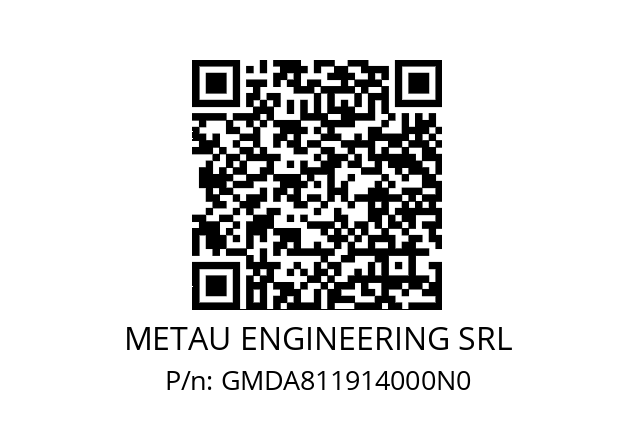   METAU ENGINEERING SRL GMDA811914000N0