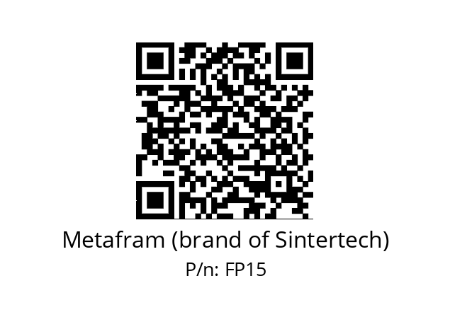   Metafram (brand of Sintertech) FP15