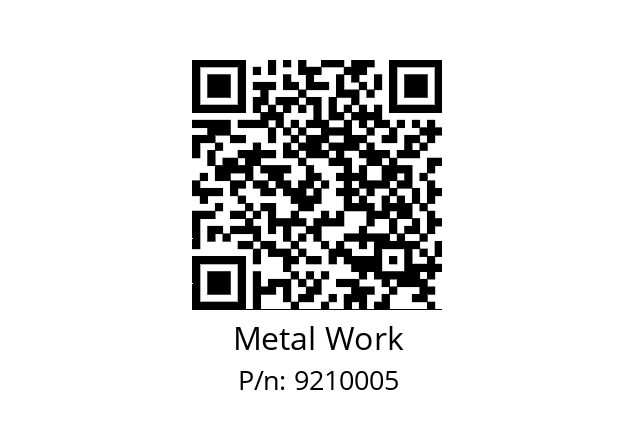   Metal Work 9210005