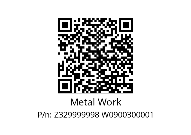   Metal Work Z329999998 W0900300001