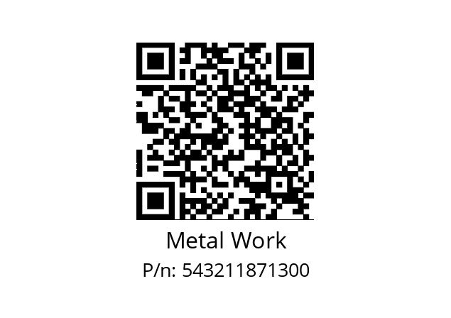   Metal Work 543211871300