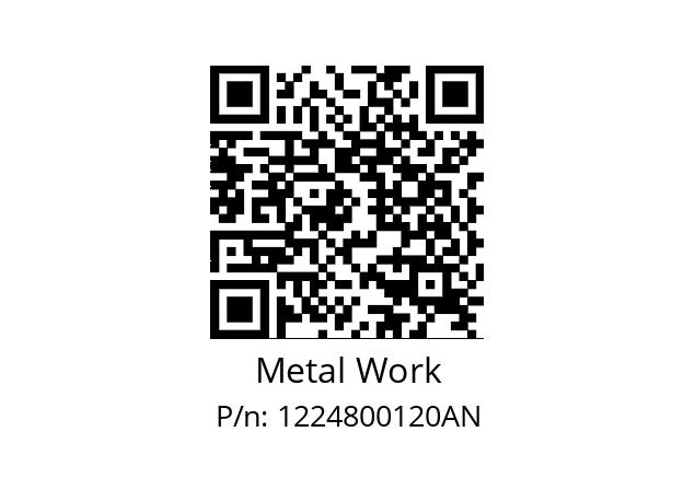   Metal Work 1224800120AN