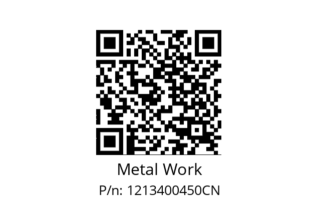   Metal Work 1213400450CN