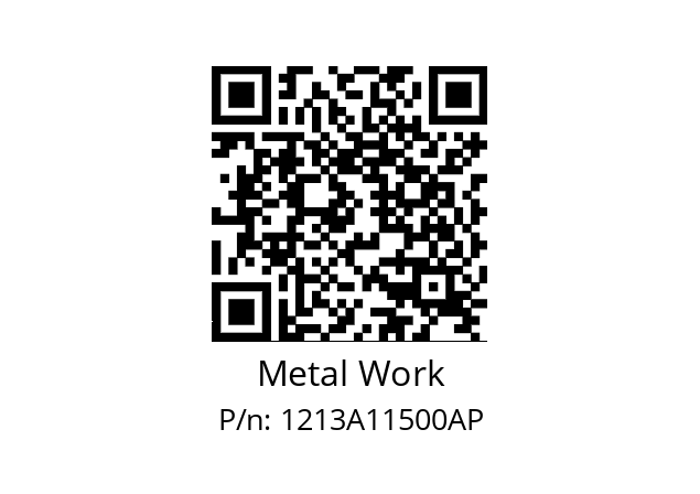   Metal Work 1213A11500AP