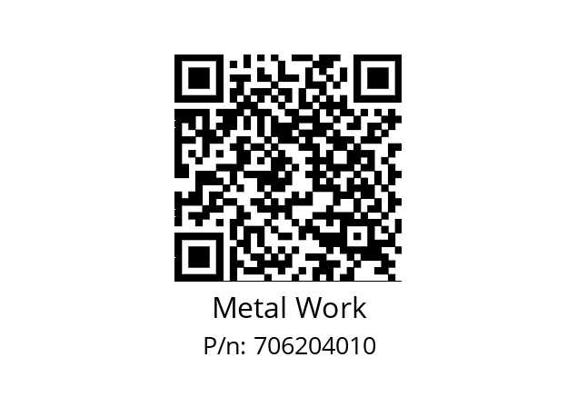   Metal Work 706204010